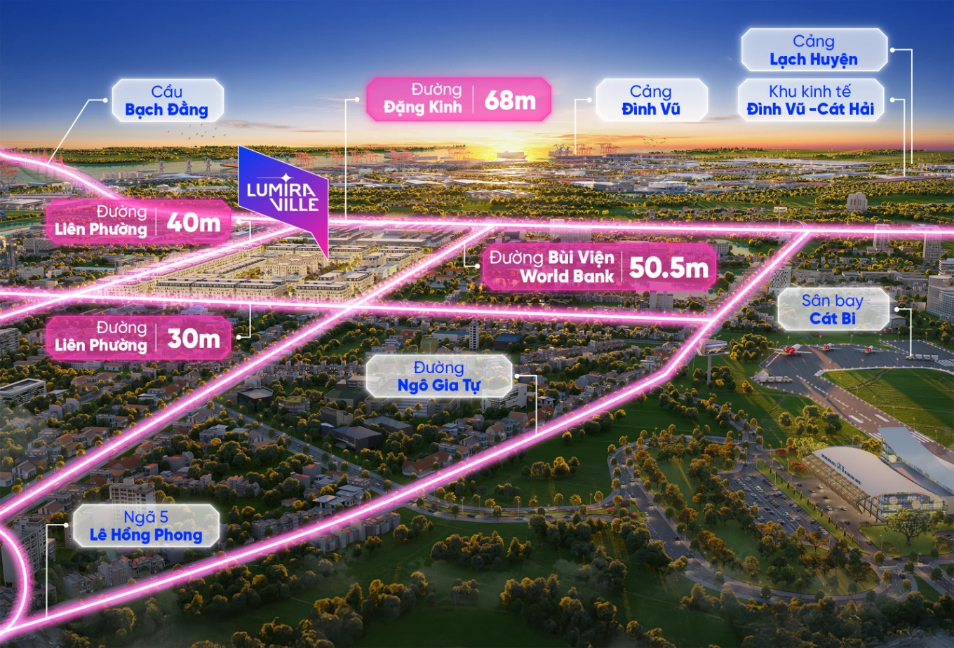 Vị trí chiến lược Lumira Ville