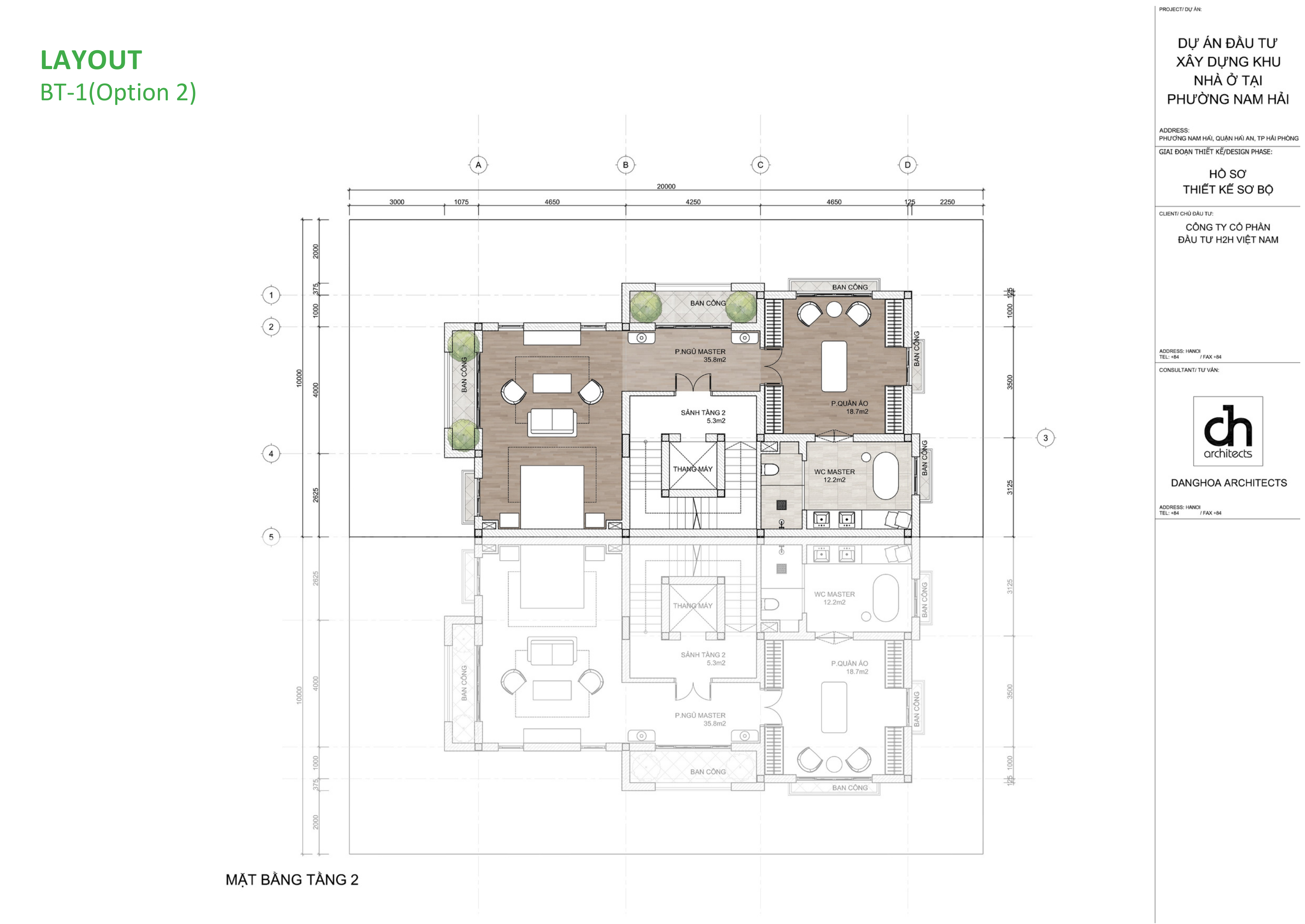 Layout BT-1 Option 2
