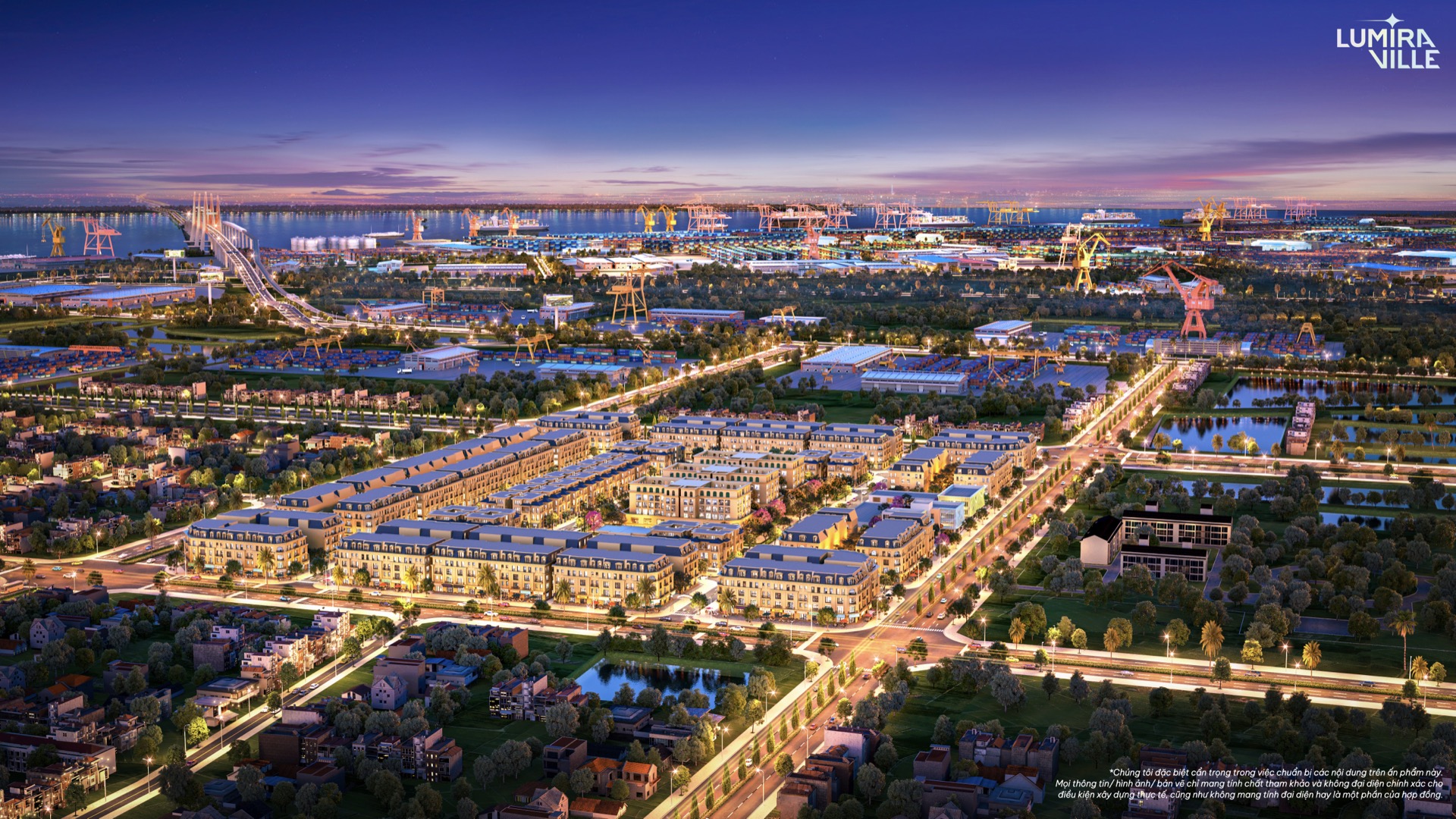 Phối cảnh ban đêm